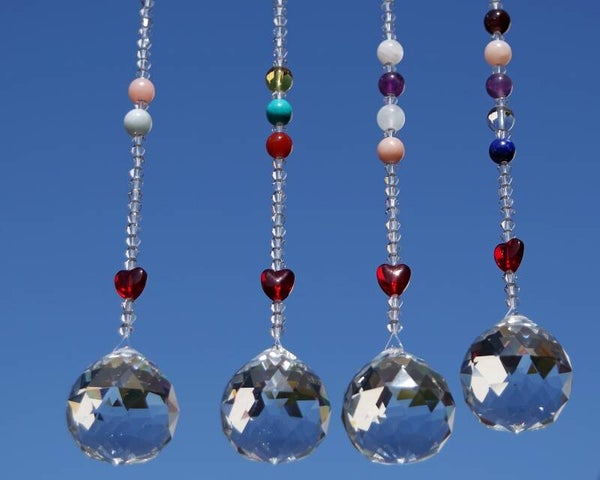 Personalised Birthstone Suncatcher 30mm