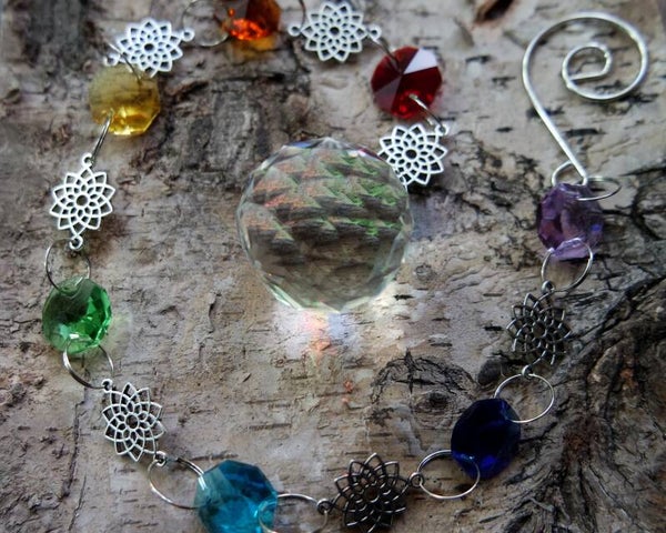 Colourful Chakra Suncatcher