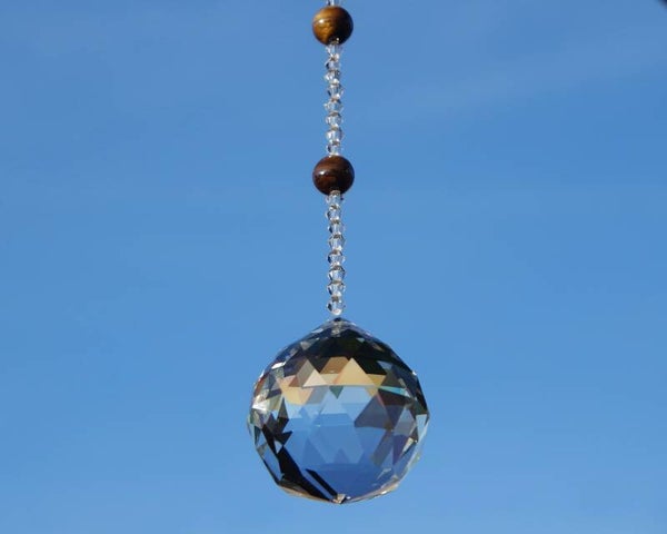 Tiger Eye Suncatcher 40mm