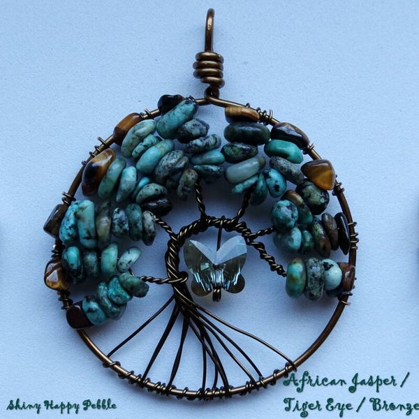 Butterfly Tree of Life pendant