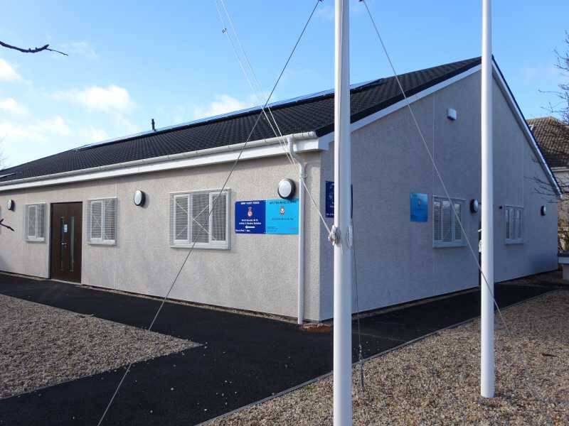 132 NB Squadron Building Front Entrance