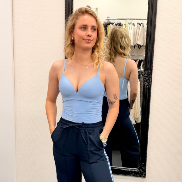 Corrigerende Body met Cups Blauwe