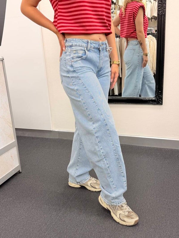 Queen Harts Balloon Jeans – Lichtblauwe Dames Jeans