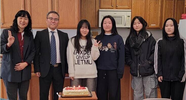 7월의 생일자 가족