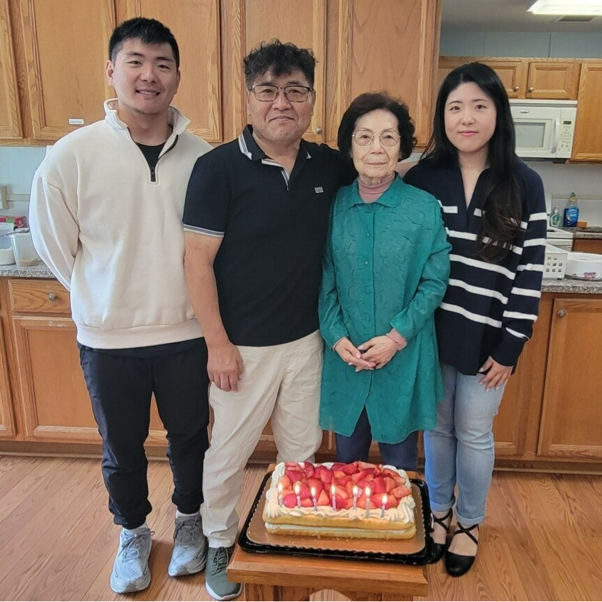 6월의 생일자 가족