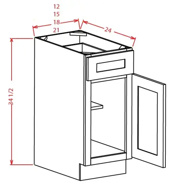 12” Base Cabinet