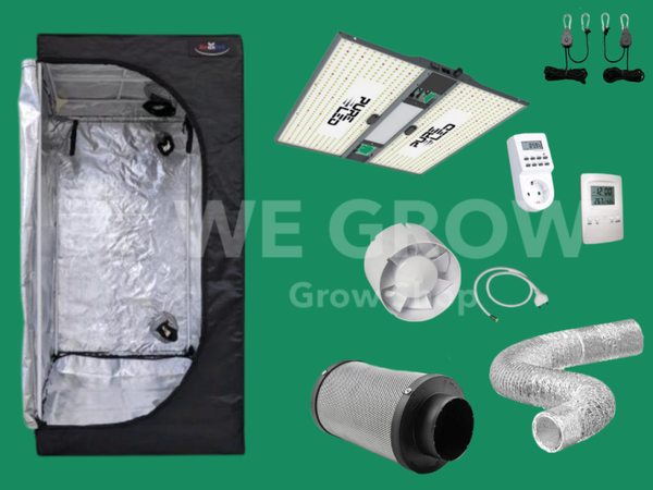 Kit Grow Box PURE LED 150W - Dobermann Tent 60x60x160