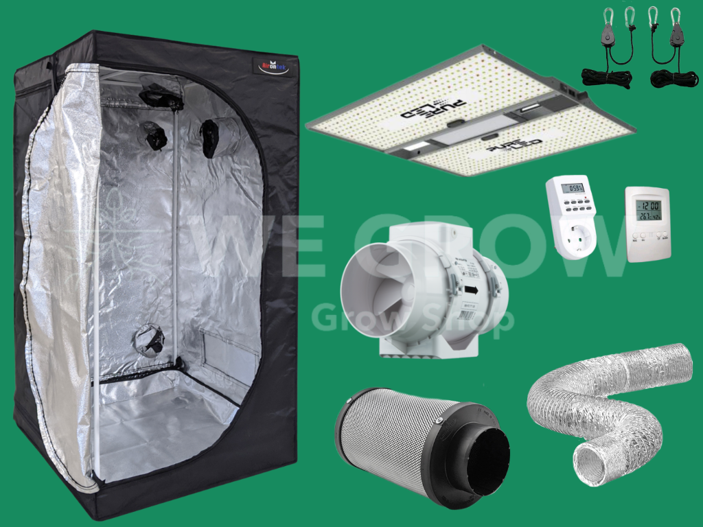 Kit Grow Box PURE LED 320W - Dobermann Tent 100x100x200