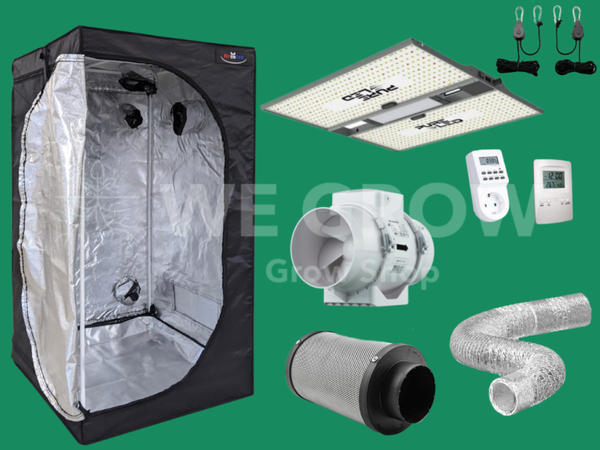 Kit Grow Box PURE LED 320W - Dobermann Tent 100x100x200