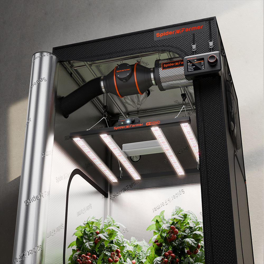 Kit growbox Spider Farmer 90x90x180cm G3000