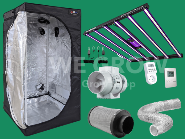 Kit Grow Box LUMATEK ZEUS 600W PRO - Dobermann Tent 150x150x200