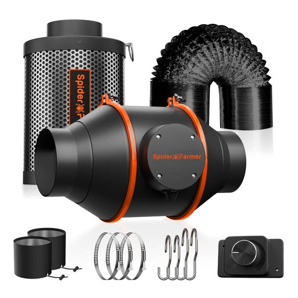 Spider Farmer - Inline Fan Kit ⌀100