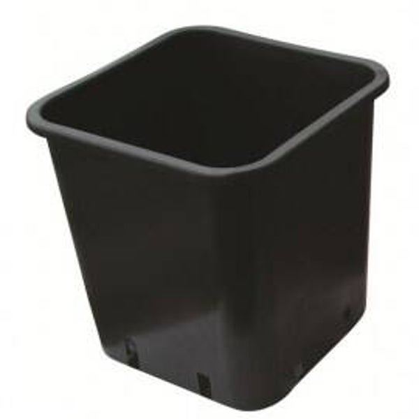 VASO QUADRATO IN PLASTICA 10X10X17 - 1.4L