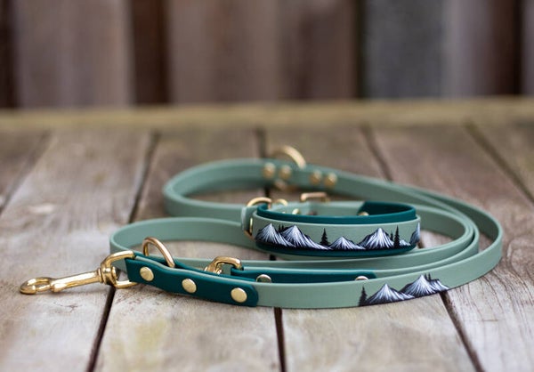 25mm breed dubbel laagse halsband