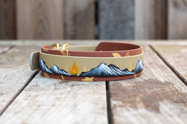 Custom listing 25mm brede halsband