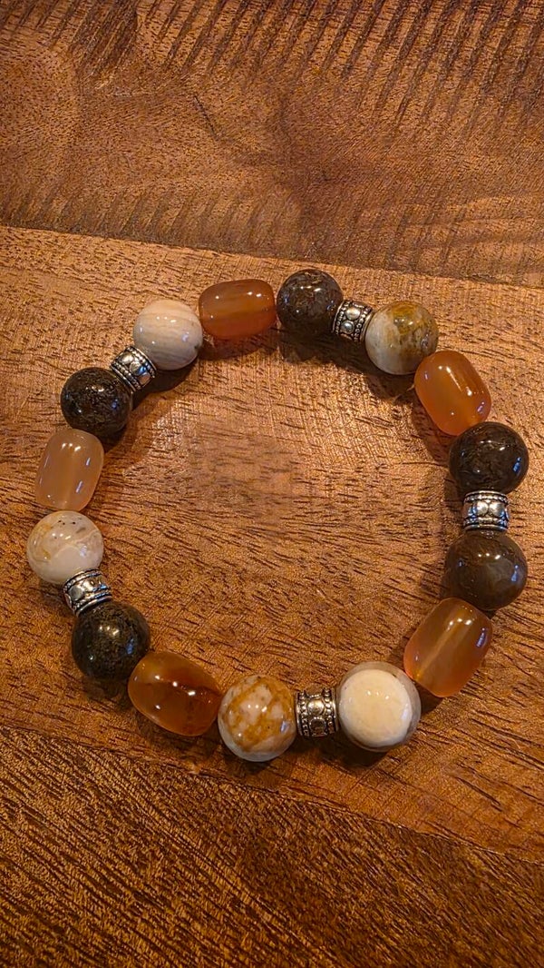 HEREN ARMBAND 21 mm oranje