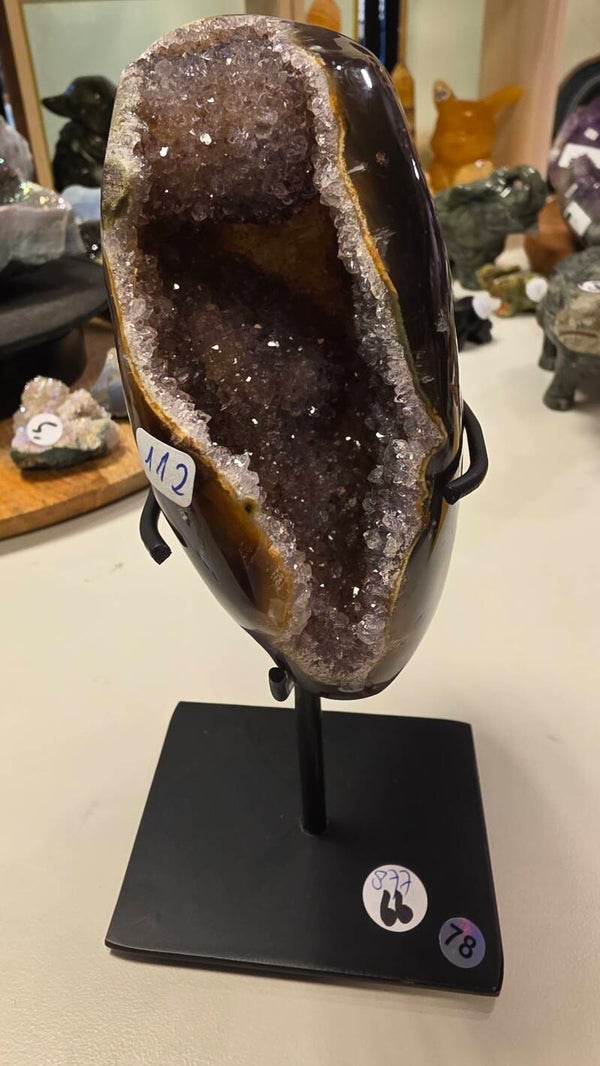 AMETHIST AGAAT 19 CM NR.78