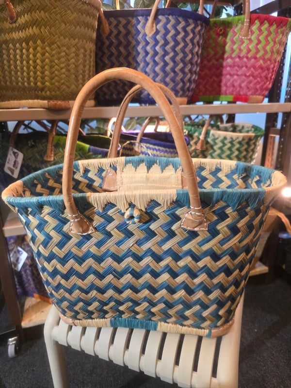 Apetiet handgemaakte rieten tas 40cm no 307