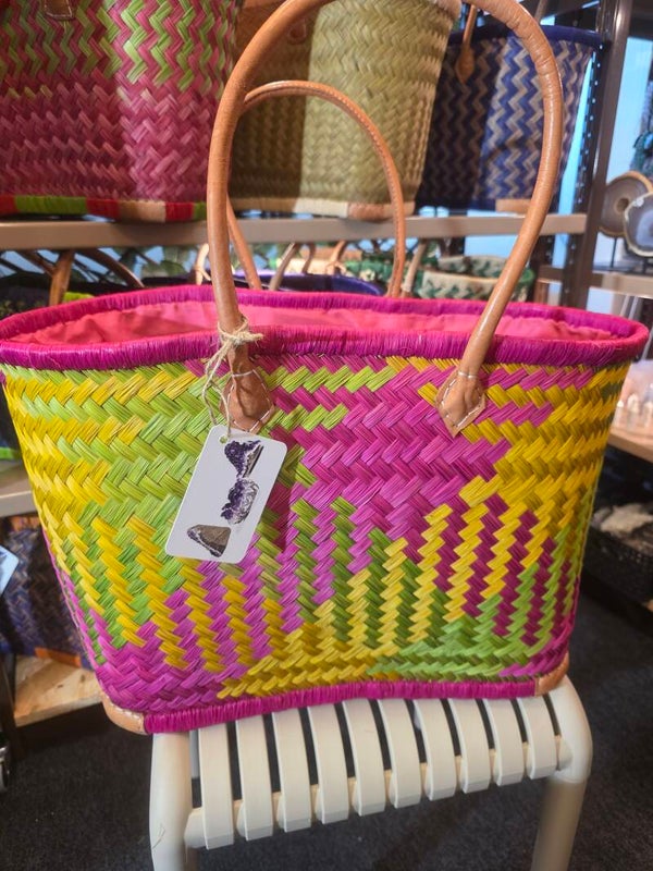 Angelia luxe handgemaakte rietentas 60cm no323