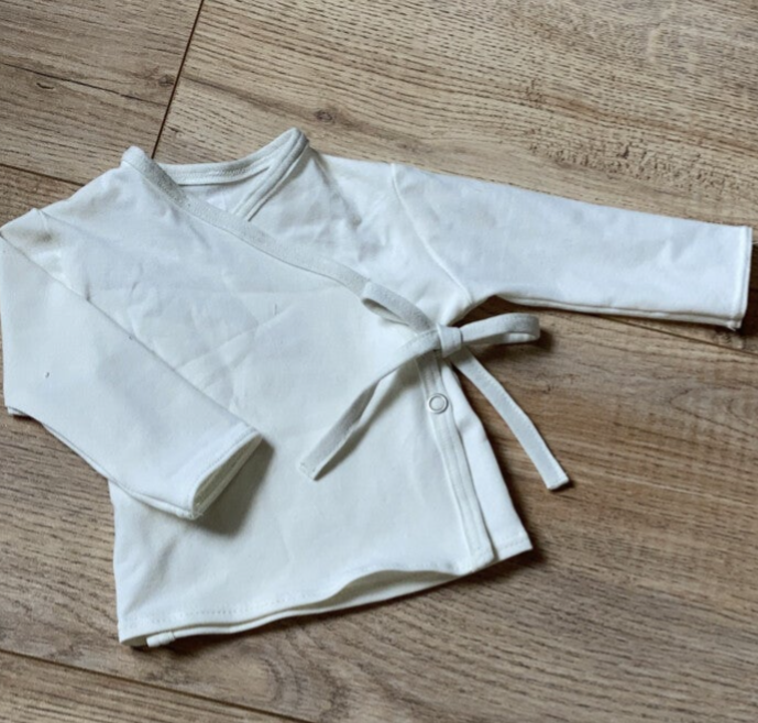 Overslag shirtje off white