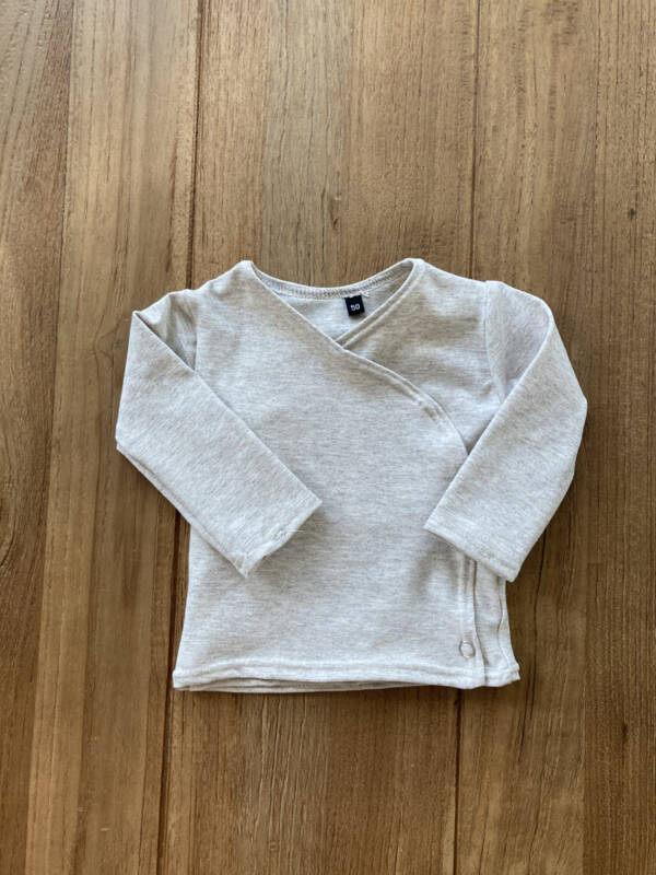 Overslag shirtje softtone