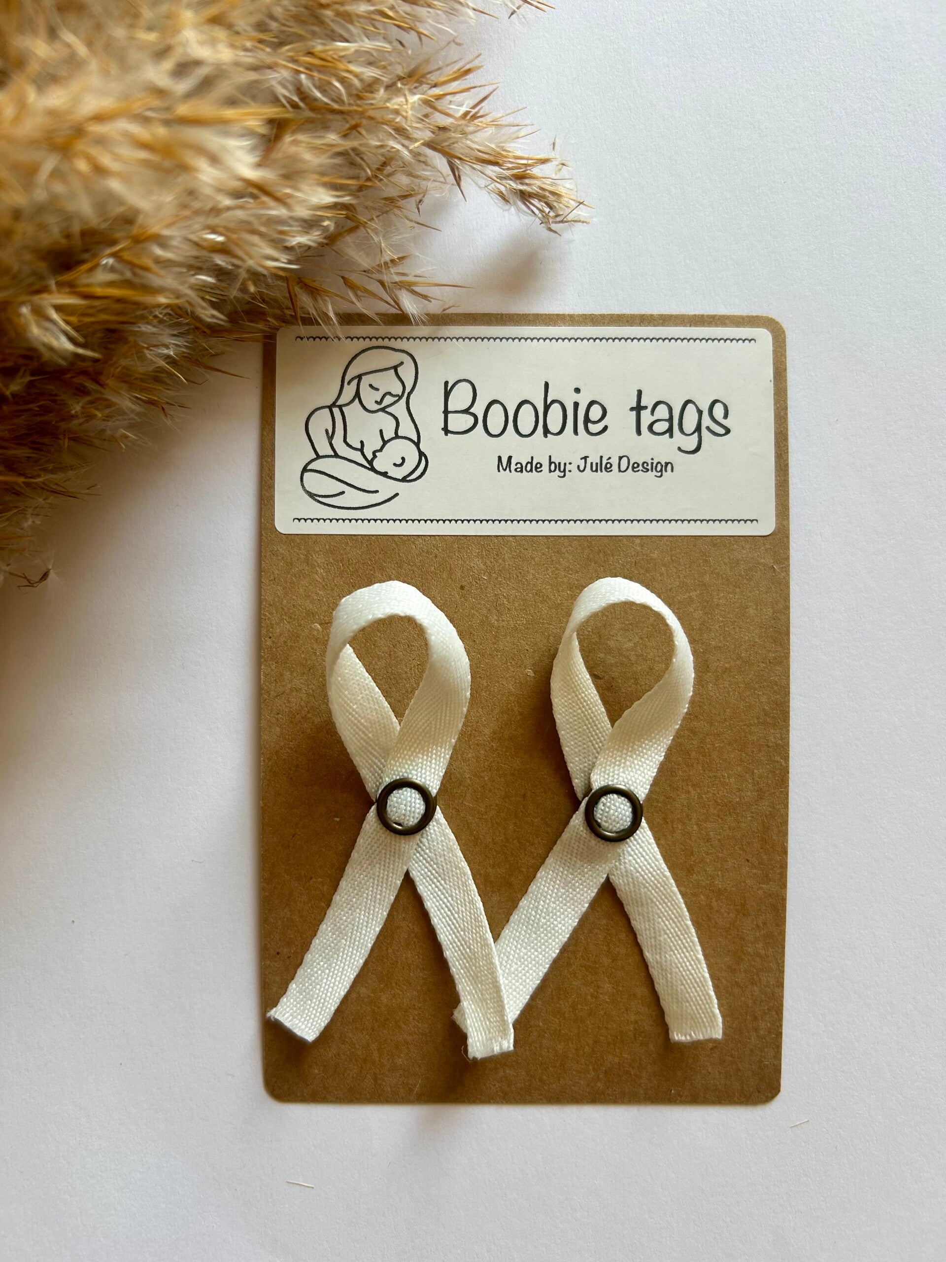 Boobie tags off white