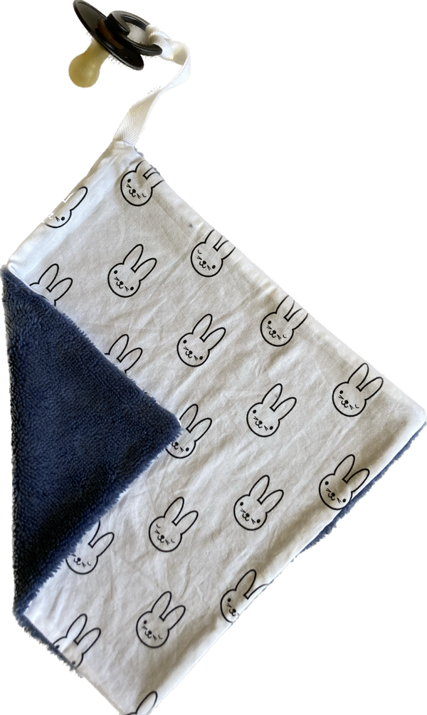 Speendoekje blauw / nijn