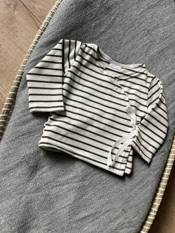 Overslagshirtje streepje