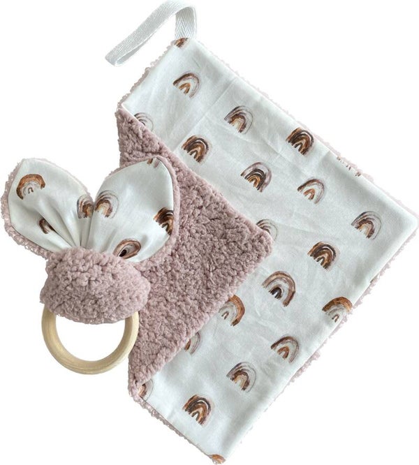 Setje roze / regenboog