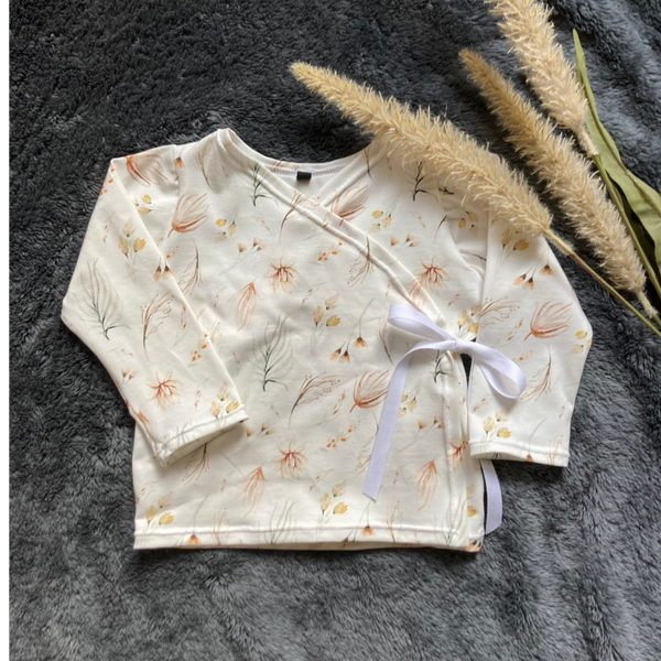 Overslag shirtje botanic