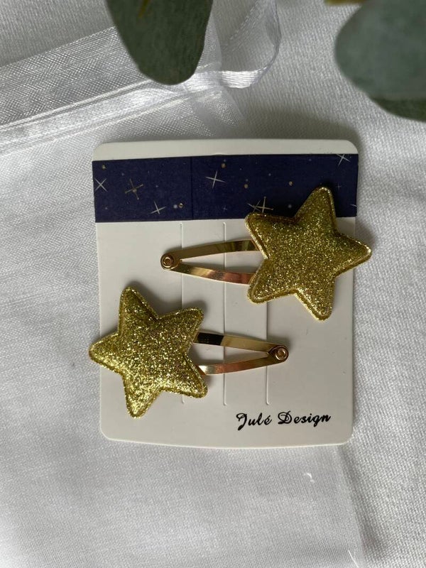 Haarspeldjes ster goud