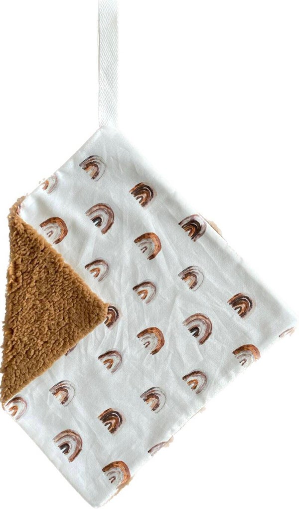 Speendoek Camel / regenboog