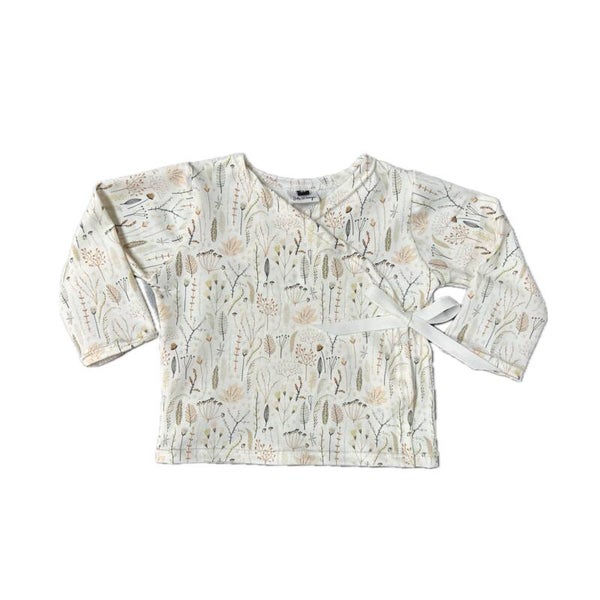 Overslag shirtje blaadjes