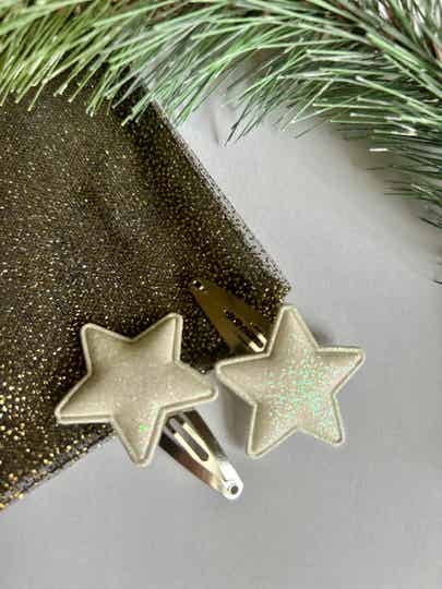 Haarspeldjes ster wit