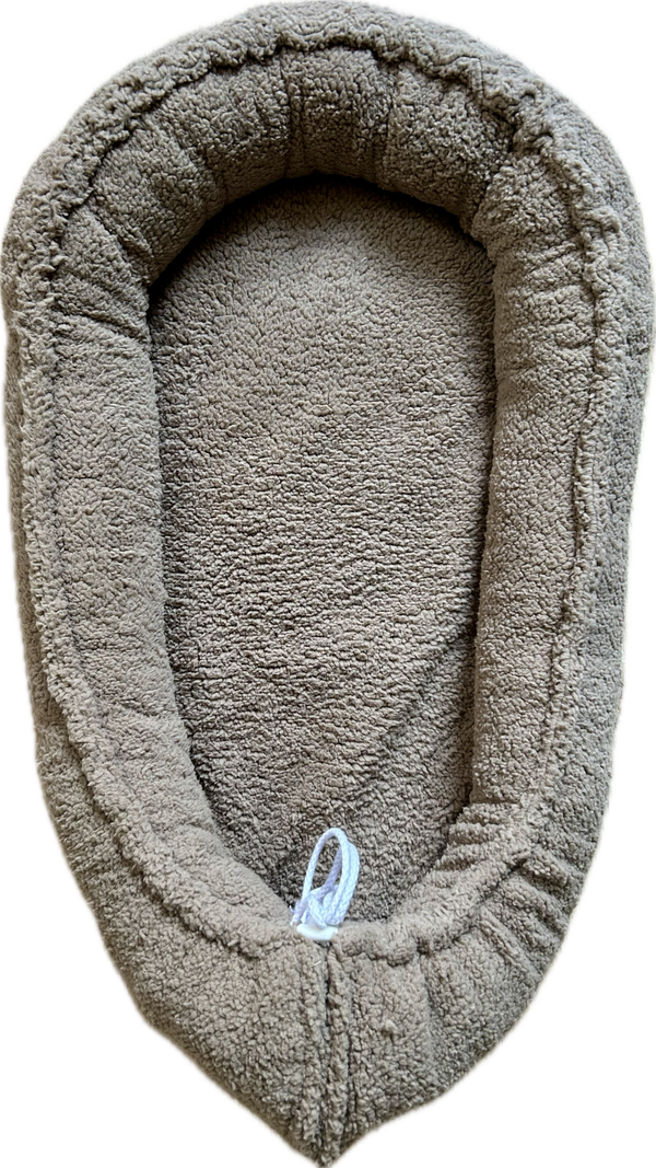 Poppennestje teddy taupe