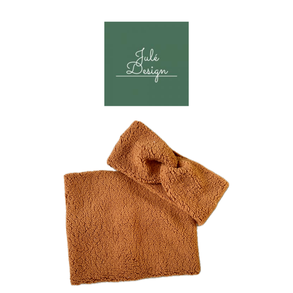 Teddy combi set cognac