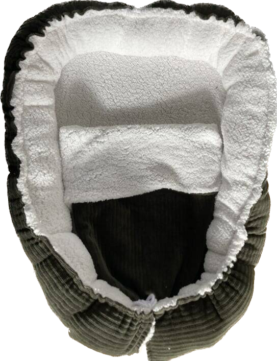 Poppennestje army / wit