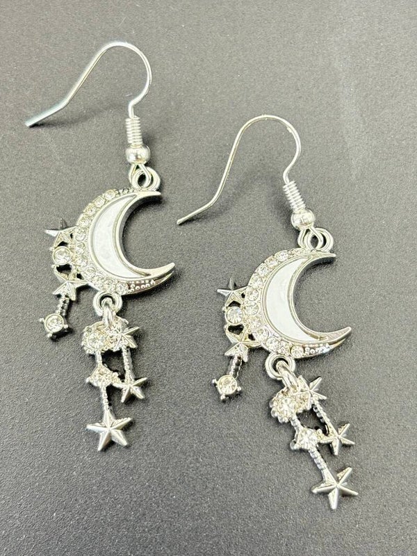 Moon & Star Earrings