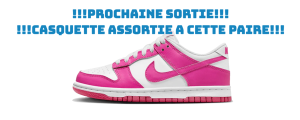 DSG DUNK FUSHIA AND WHITE