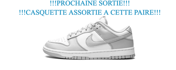 DSG DUNK GREY AND WHITE