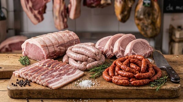 Colis de 5 kilos de viande fraîche de Porc noir Gascon