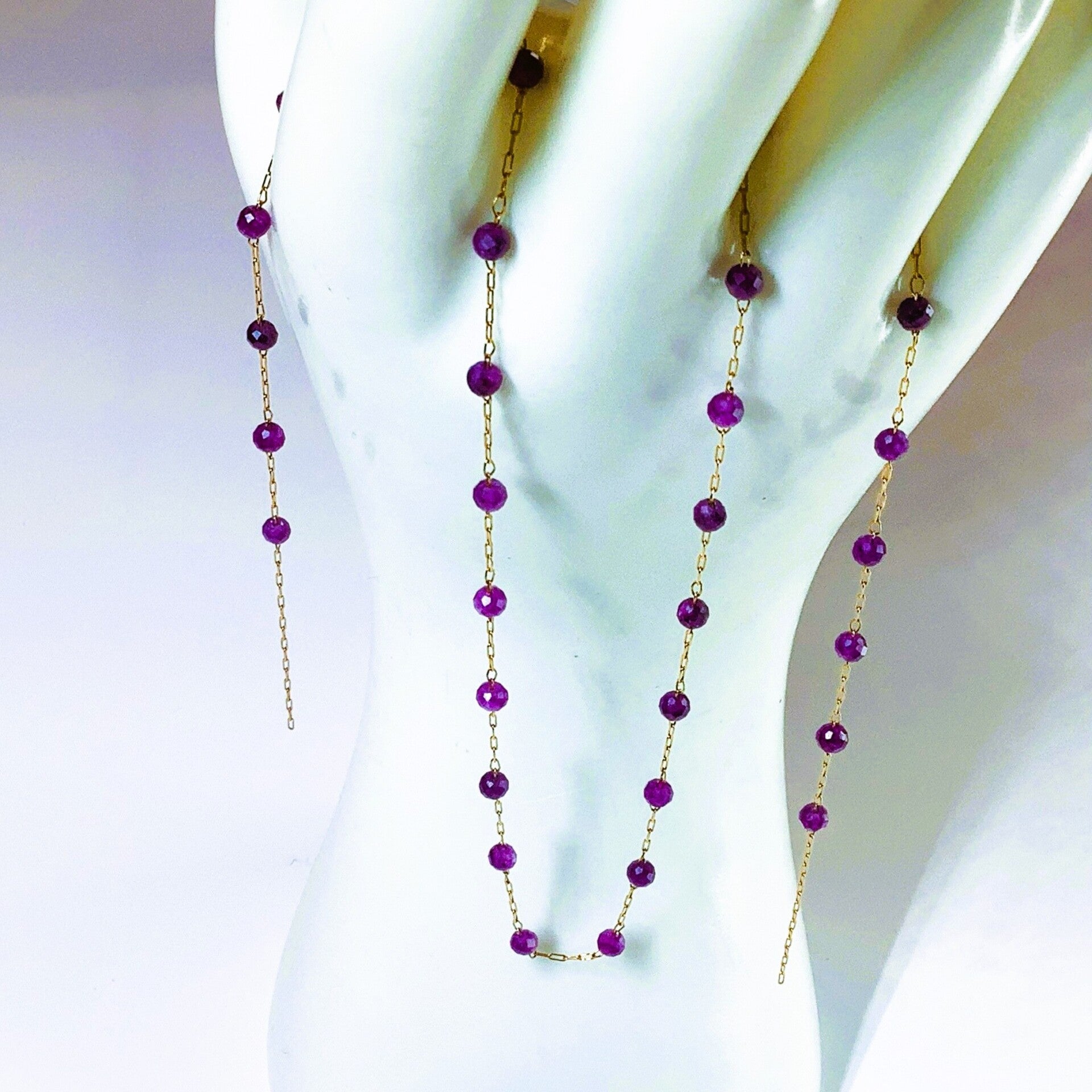 Création de chaines semi finies pour la création de bijoux nicole pierret créa gemmes inox