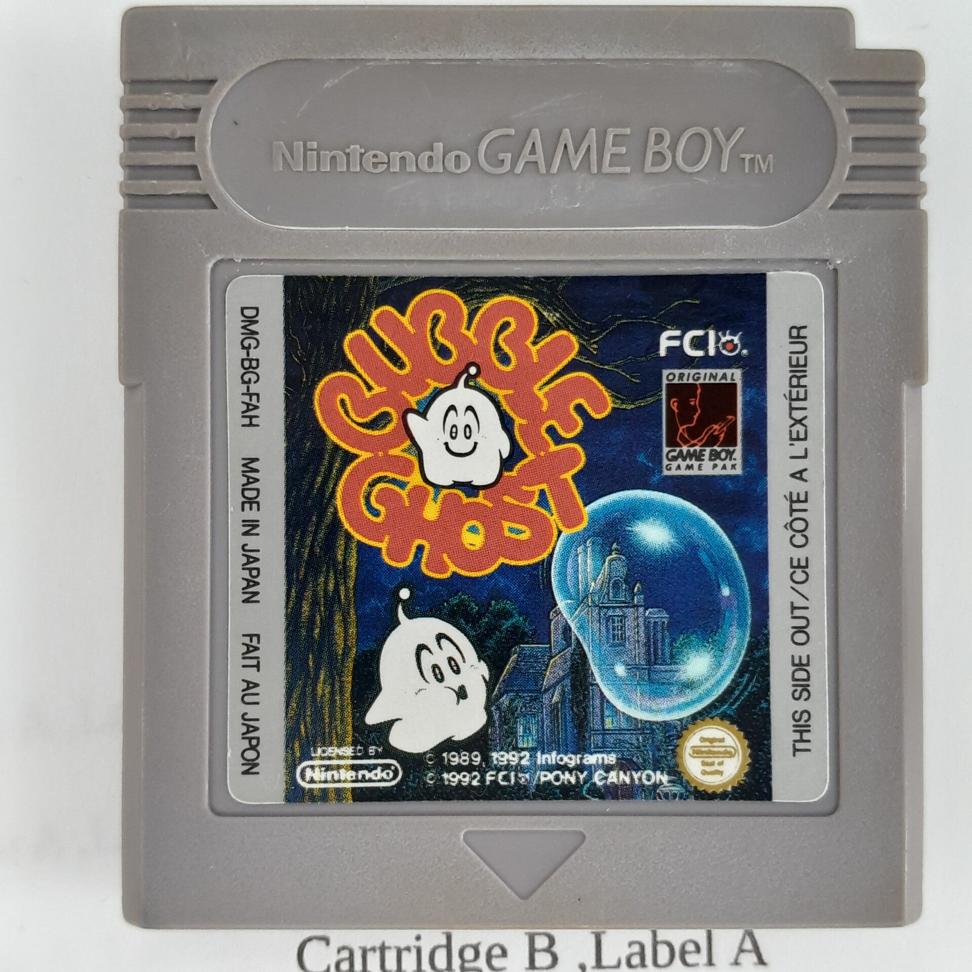 DMG Cartridge: Bubble Ghost -FAH/EUR