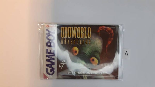 DMG Manual: Oddworld Adventures -EUR