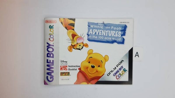 CGB Manual: Winnie The Pooh 100 Acre Wood -EUU