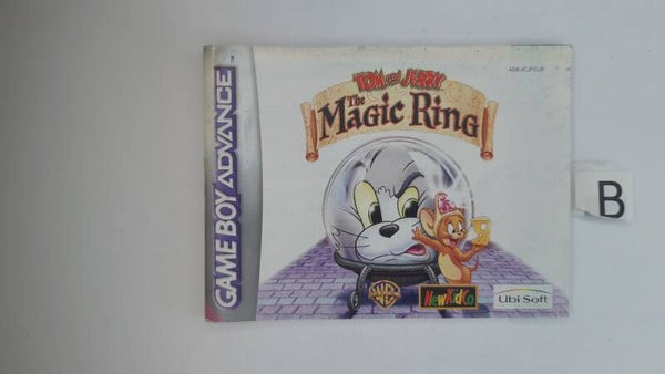 AGB Manual:  Tom and Jerry Magical Ring -EUR
