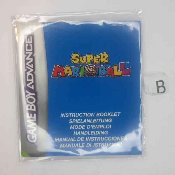 AGB Manual: Super Marioball  -NEU6