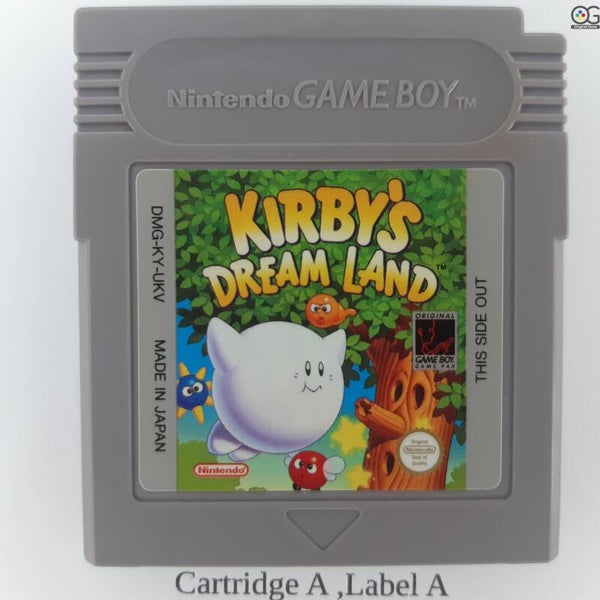 DMG Cartridge: Kirby's Dream Land -UKV