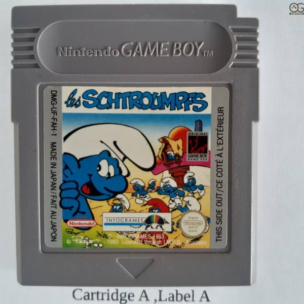 DMG Cartridge: Les Schtroumpfs ( Smurven ) -FAH