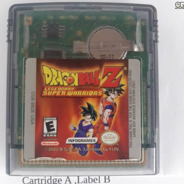 CGB Cartridge: Dragonball Z legendary super warriors -USA